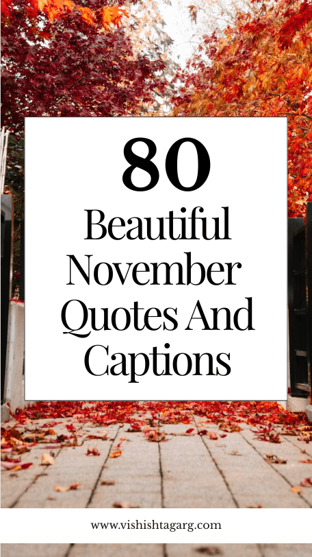 November quotes and sayings fall quotes