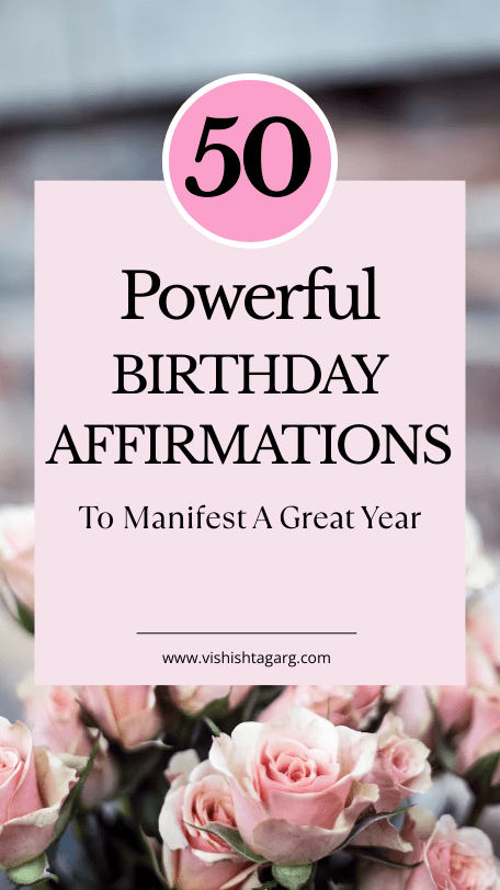 positive birthday affirmations