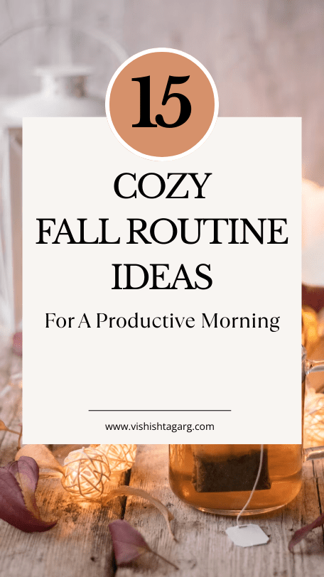fall morning routine