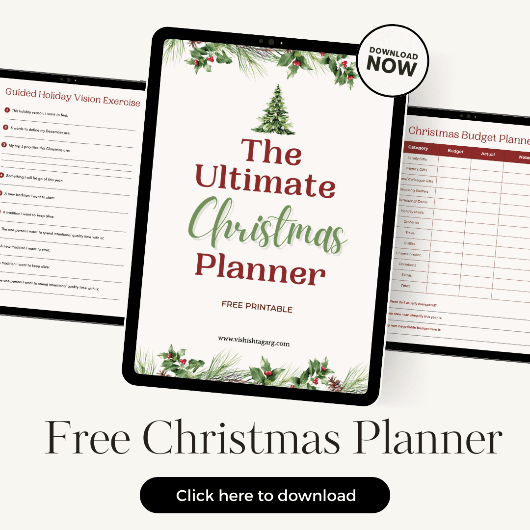 christmas planner