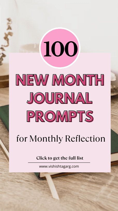 MONTHLY RESET JOURNAL PROMPTS
