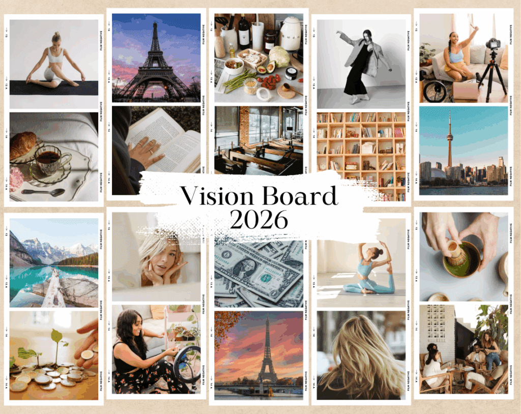 vision board for 2026