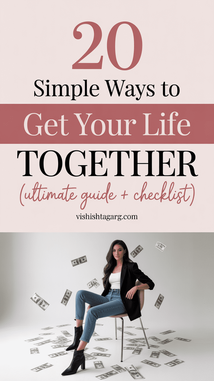 get your life together checklist