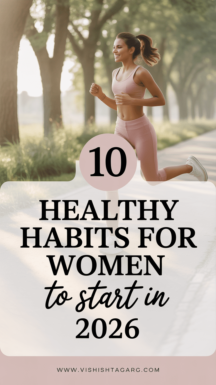 Healthy Habits for women in 2026
