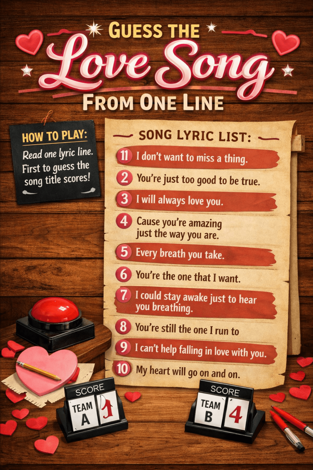 valentines party games