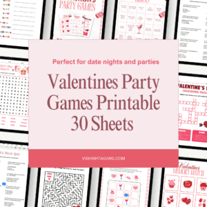 Valentines Party Games Printable