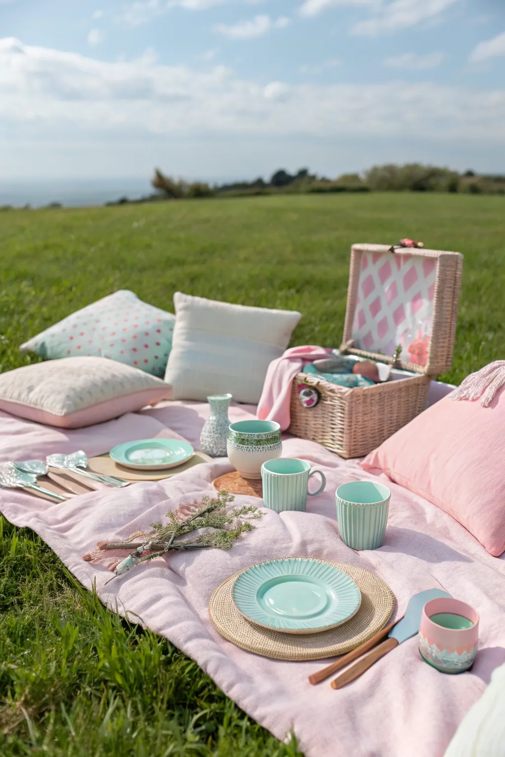 image5 picnic aesthetic ideas coordinate a color scheme