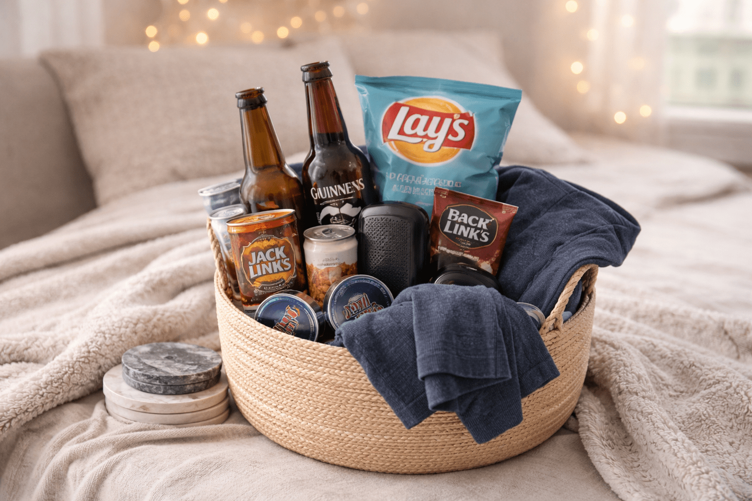 The Best Gift Baskets for Men Based on What He’s Into